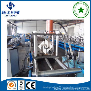 chinese supplier solar mounting unistrut rail roll forming machine